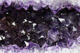 Sparkly Deep-Purple Amethyst Geode - Uruguay #345940-1